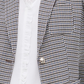 Tommy Hilfiger Blazer Pied-de-poule Feminino com Dois Botões Cinza Tamanho 0