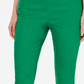 Calça skinny feminina Charter Club Chelsea Stretch Twill, verde, tamanho 6 Petite