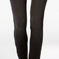 Calças jegging femininas Petite Pull On da Style &amp; Co, pretas, tamanho Petit Small