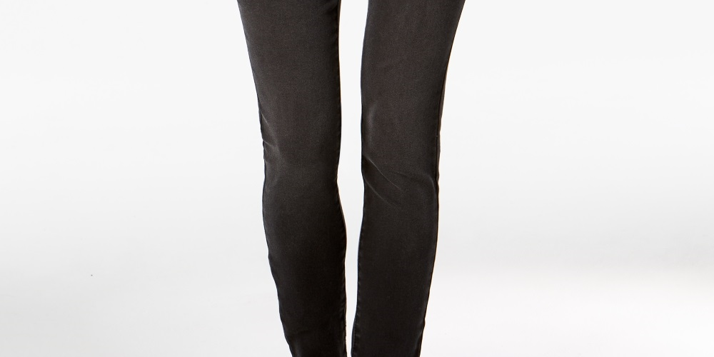 Calças jegging femininas Petite Pull On da Style &amp; Co, pretas, tamanho Petit Small