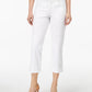 Jeans Capri Curvy-Fit Feminino Estilo &amp; Co Tamanho Natural 10 P