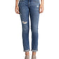 Calça jeans feminina Silver Jeans Co. Not Your Boyfriends Azul Tamanho 30X27