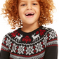 Suéter Charter Club Little Boy's Fair Isle Family Preto Tamanho 4T