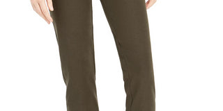 Eileen Fisher Women's Stretch Crepe Slim Ankle Pants Green Size X-Small