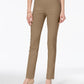 Calça feminina Chelsea Tummy Control Skinny Leg Tornozelo Charter Club Verde Tamanho 18