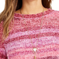 Suéter Feminino Petite Chenille Tingido com Espaço Rosa PP da Style &amp; Co