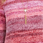 Suéter Feminino Petite Chenille Tingido com Espaço Rosa PP da Style &amp; Co