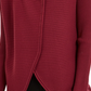 Cardigan conversível com acabamento em pele sintética Alfani feminino, tamanho pequeno, tamanho extragrande, vermelho