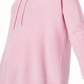 Suéter térmico feminino de cashmere Charter Club com capuz, rosa, tamanho pequeno e pequeno