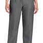 Calça reta feminina Alfred Dunner Classics, cinza, tamanho 18