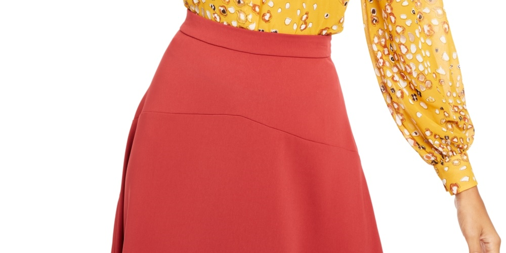 Camisa Alfani Feminina Estampa Animal Amarela Tamanho Pequeno X-Grande