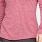 Camiseta Under Armour Ua Tech Half Zip Feminina Rosa Tamanho M