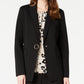 Calvin Klein Blazer Feminino de Um Botão Preto Tamanho 10