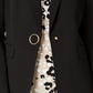 Calvin Klein Blazer Feminino de Um Botão Preto Tamanho 10