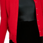 Cardigan feminino de caxemira com botões e cristais Charter Club, vermelho, tamanho pequeno, médio