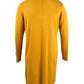Cardigan feminino com cadarço e punho, amarelo, tamanho 1X, da coleção JM