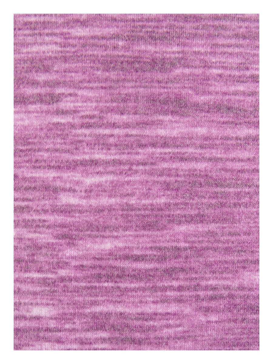 Karen Scott Sport Feminino Space Dyed Cowlneck Top Rosa Tamanho P