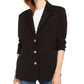 Blazer Feminino Kit &amp; Sky Preto Tamanho Médio