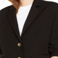 Blazer Feminino Kit &amp; Sky Preto Tamanho Médio