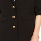 Blazer Feminino Kit &amp; Sky Preto Tamanho Médio