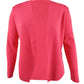 Cardigan feminino Alfani com frente aberta, vermelho, tamanho pequeno, extragrande