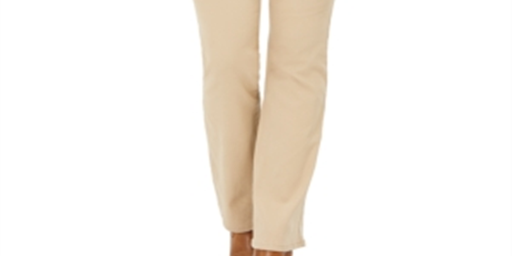 Jeans Bootcut com Controle de Barriga Feminino Style &amp; Co Marrom Tamanho 20X5