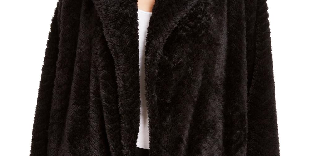 Cardigan Calvin Klein Feminino Manga Longa Preto Tamanho P