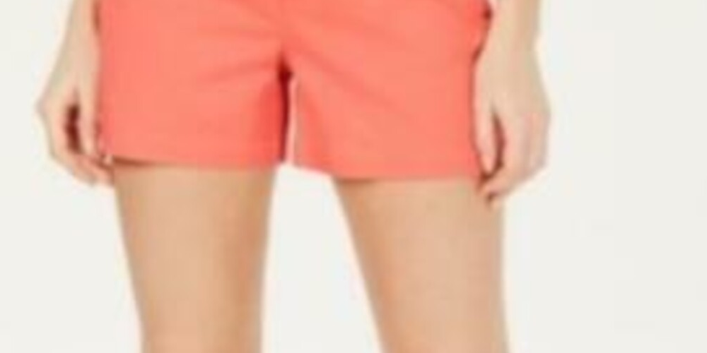 Shorts Coral Feminino Maison Jules Laranja Tamanho 12