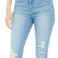Calça jeans skinny feminina Style &amp; Co, azul, tamanho 14