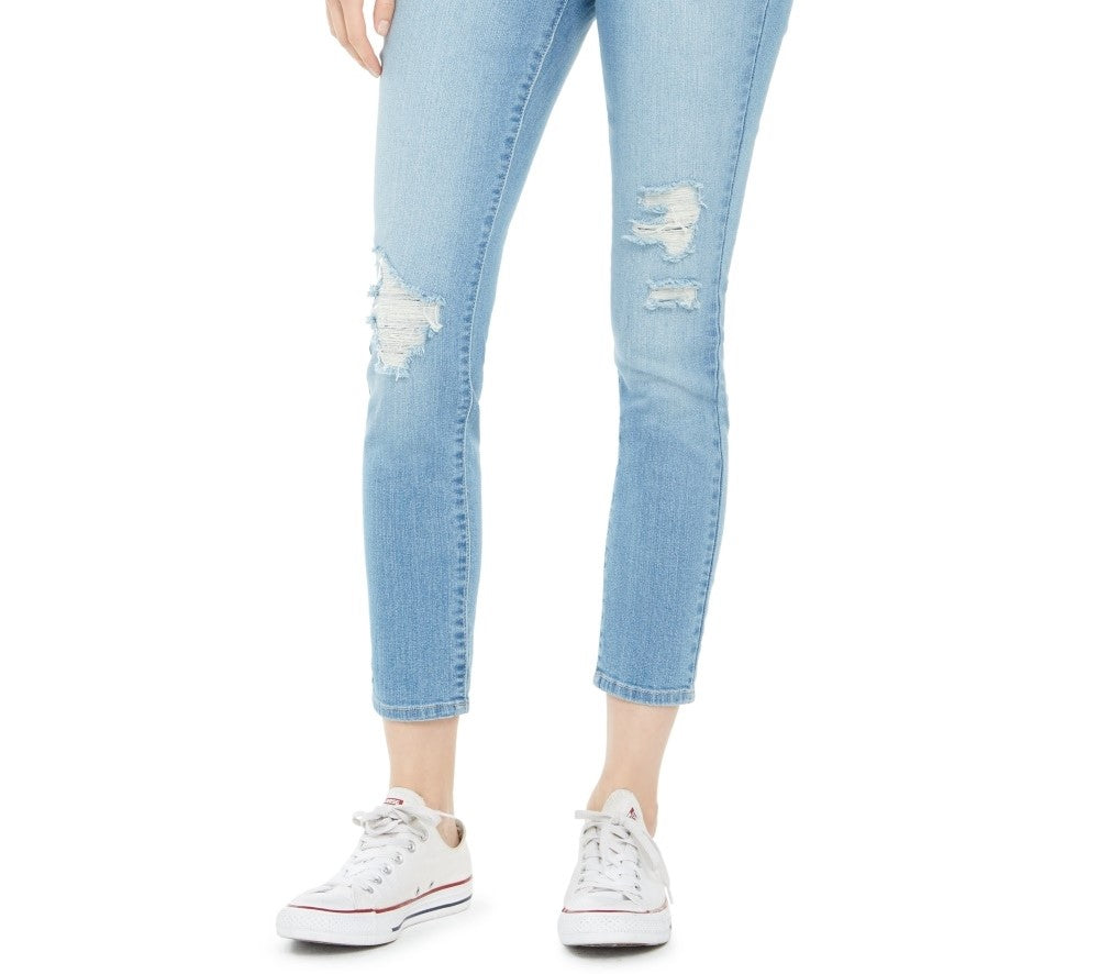 Calça jeans skinny feminina Style &amp; Co, azul, tamanho 14