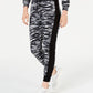 Calça jogger colorblock infantil Material Girl cinza tamanho médio