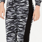 Calça jogger colorblock infantil Material Girl cinza tamanho médio