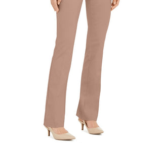 Calça Alfani Feminina Petite Hardware-Waist Rosa Escuro Tamanho 6 P