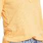 Camisa Hazy Day Feminina Free People Laranja Tamanho X-S
