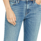 Calça jeans feminina Hudson Jeans Nico rasgada super skinny azul tamanho 27