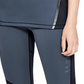 Calça legging feminina Under Armour Coldgear Armour Graphic, prateada, tamanho extragrande