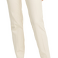 Calça skinny feminina Alfani cintura alta bege tamanho 10
