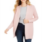 Cardigan feminino patchwork Charter Club rosa tamanho médio