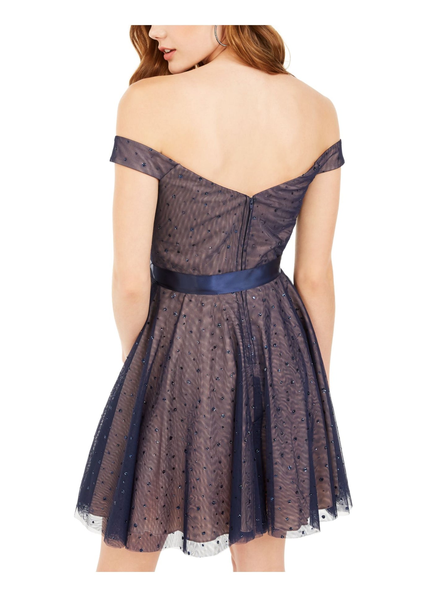 Vestido Mini Formal para Coquetel e Festa Teeze Me Junior Azul Tamanho 1