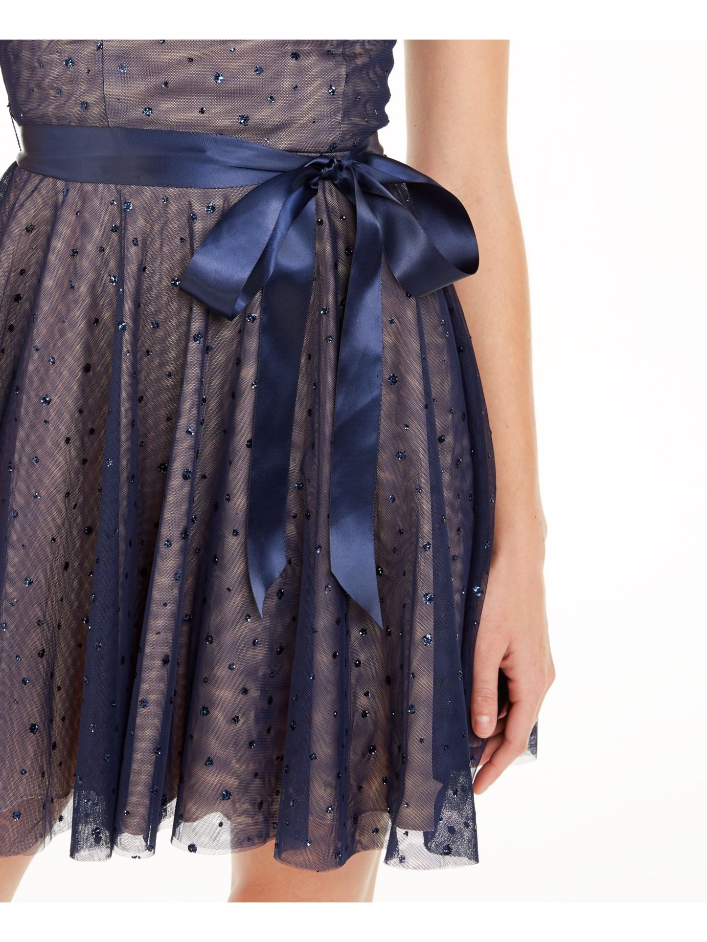 Vestido Mini Formal para Coquetel e Festa Teeze Me Junior Azul Tamanho 1