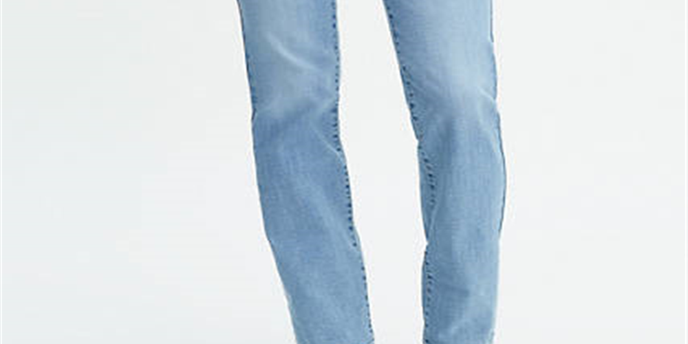 Calça Jeans Levi's 314 Shaping Straight Feminina Azul Tamanho 30X34