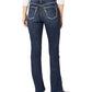 Calça jeans feminina Calley High Rise Slim Boot, azul, tamanho 26, da Silver Jeans Co.