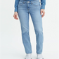 Calça Jeans Levi's 314 Shaping Straight Feminina Azul Tamanho 27X28