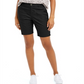 Bermuda feminina Style &amp; Co preta tamanho 6