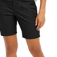 Bermuda feminina Style &amp; Co preta tamanho 6