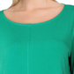 Túnica Alfani Feminina Manga 3/4 Verde Tamanho P