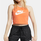 Camiseta Nike Feminina Laranja Tamanho P