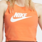Camiseta Nike Feminina Laranja Tamanho P