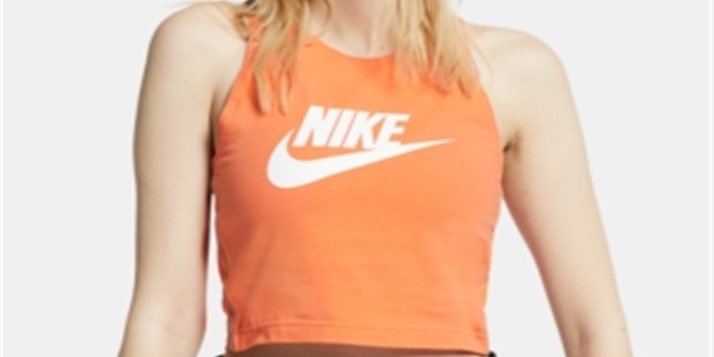 Camiseta Nike Feminina Laranja Tamanho P