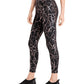 Leggings estampadas femininas ID Ideology pretas tamanho grande
